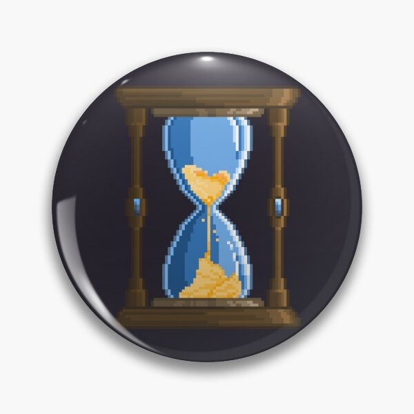 Item preview, Pixel Art Hourglass designed and sold by PixelCarvel.