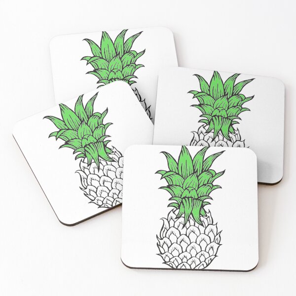 Item preview, Pineapple graphic design art print designed and sold by dcrc.