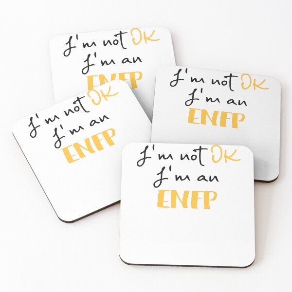 Item preview,  I'm not OK I'm an ENFP MBTI designed and sold by morningvalley.