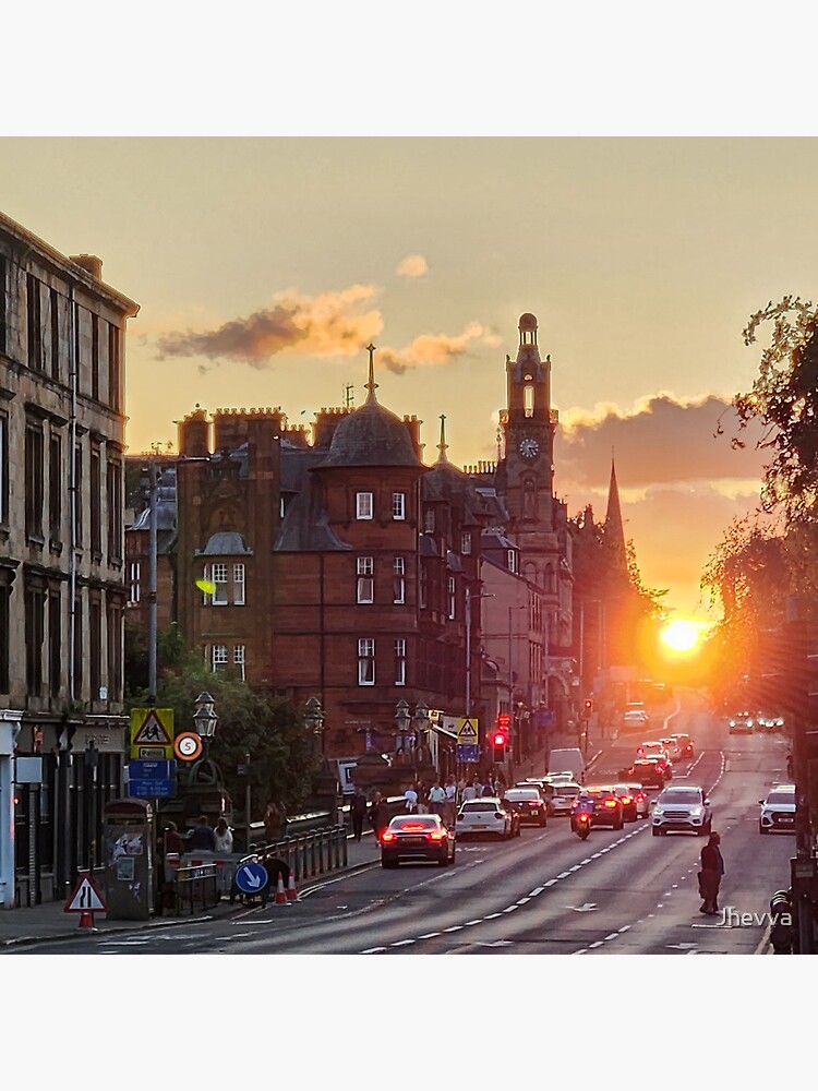 Imagen 3 de 3, Lámina fotográfica con la obra Glasgow city, diseñada y vendida por Jhevva.