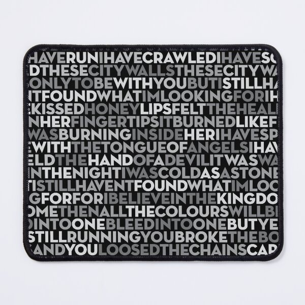 Item preview, I Still Haven't Found What I'm Looking For - U2 (lyrics) v.2 designed and sold by x1brett.