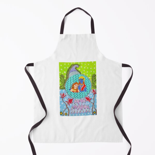 Item preview, Radha krishna inside a peacock designed and sold by Kiruthikaarts.
