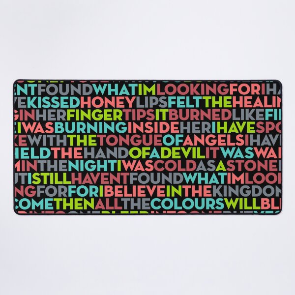 Item preview, I Still Haven't Found What I'm Looking For - U2 (lyrics) v.4 designed and sold by x1brett.
