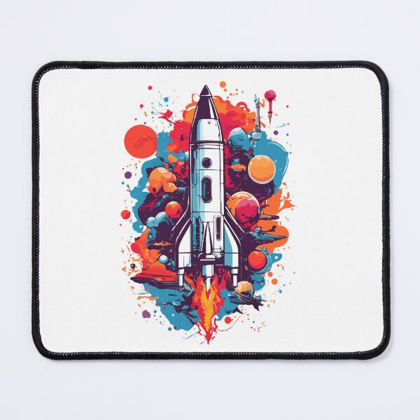 Item preview, Colorful Rocket designed and sold by BombasticBubble.