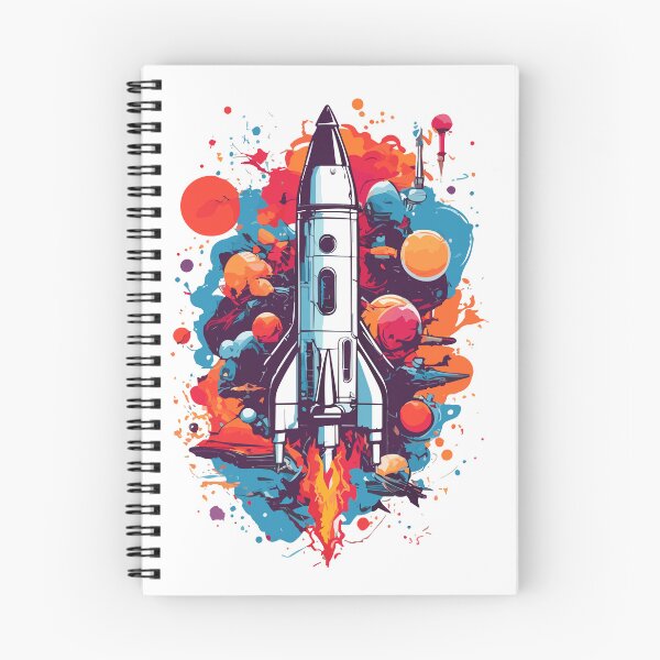 Item preview, Colorful Rocket designed and sold by BombasticBubble.