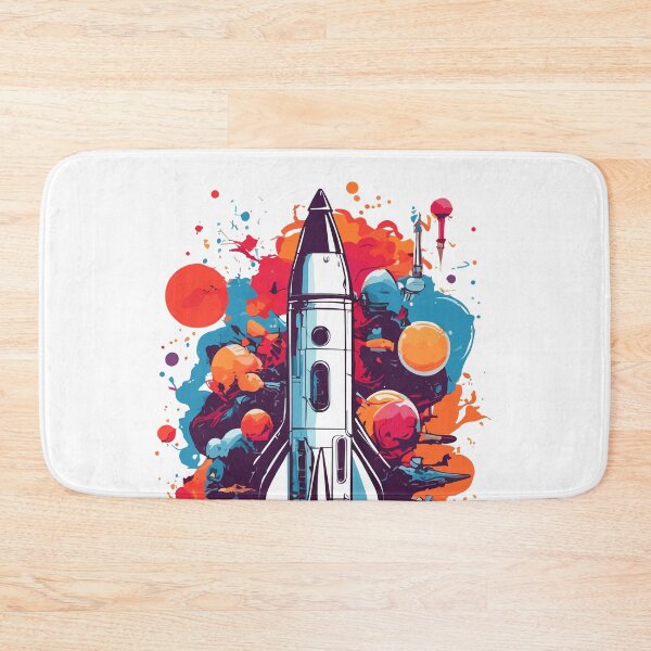 Item preview, Colorful Rocket designed and sold by BombasticBubble.