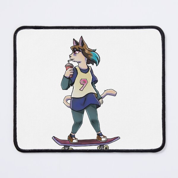 Item preview, the skateboard cat designed and sold by ViiniSama.