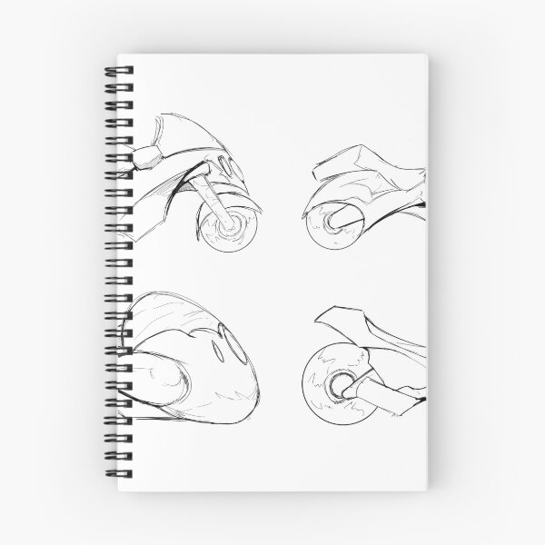 Item preview, 4 Possible Motorcycle Designs designed and sold by Meraki Goya.