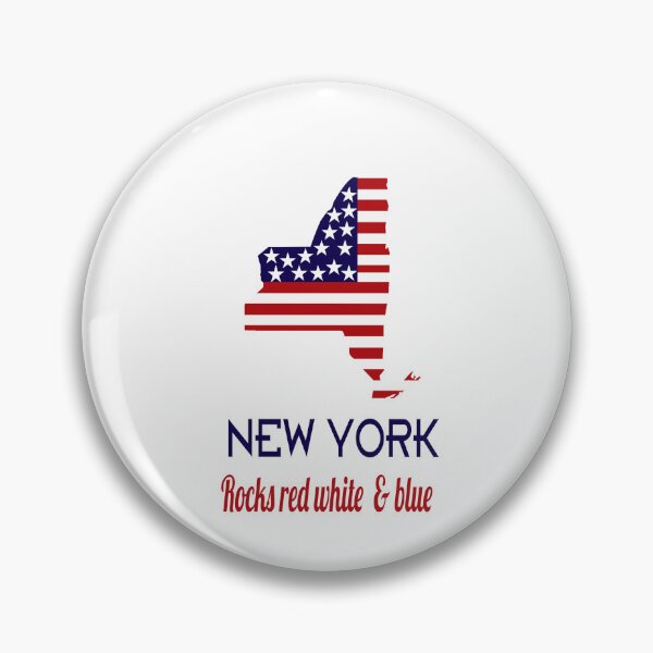 Item preview, New York Rocks Red White & Blue designed and sold by raineOn.