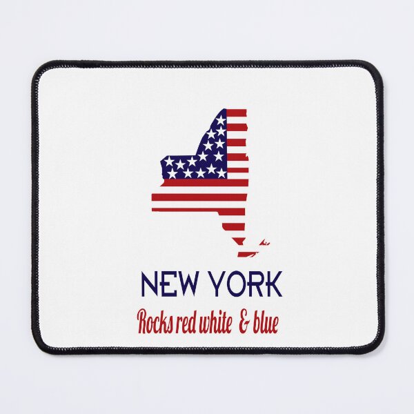 Item preview, New York Rocks Red White & Blue designed and sold by raineOn.