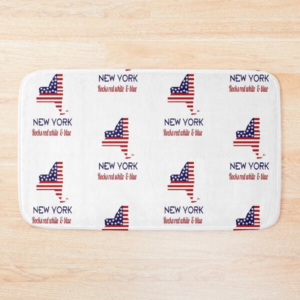 Item preview, New York Rocks Red White & Blue designed and sold by raineOn.