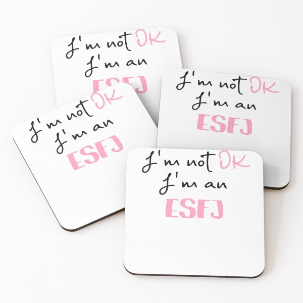 Item preview, I'm not OK I'm an ESFJ MBTI designed and sold by morningvalley.