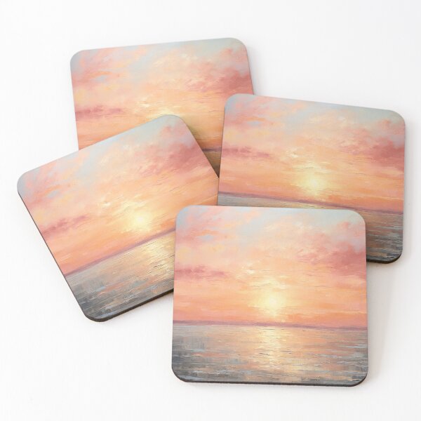 Item preview, Pastel Sunset Painting designed and sold by AerinDigital.