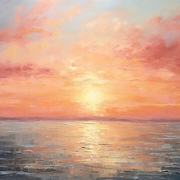 Pastel Sunset Sky Painting 4x4 Canvas Panel Painting Original Acrylic  Painting Wall Art 
