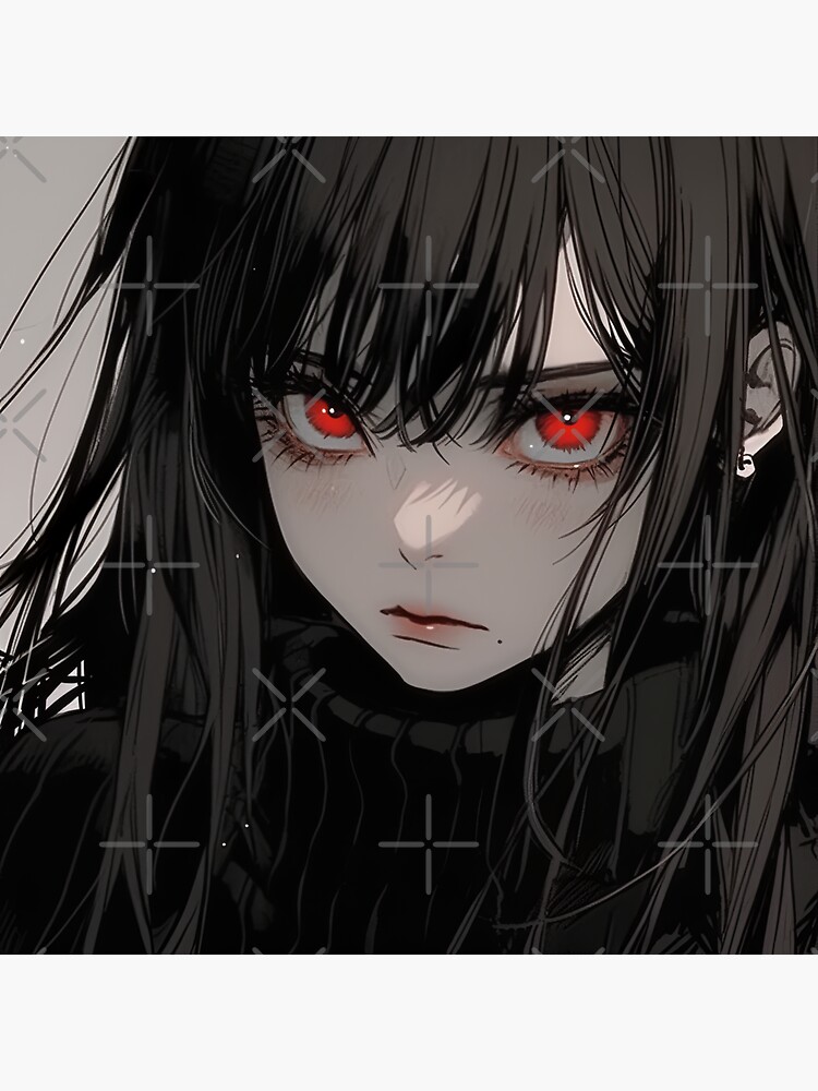 dark anime girl by akairono0019 on DeviantArt