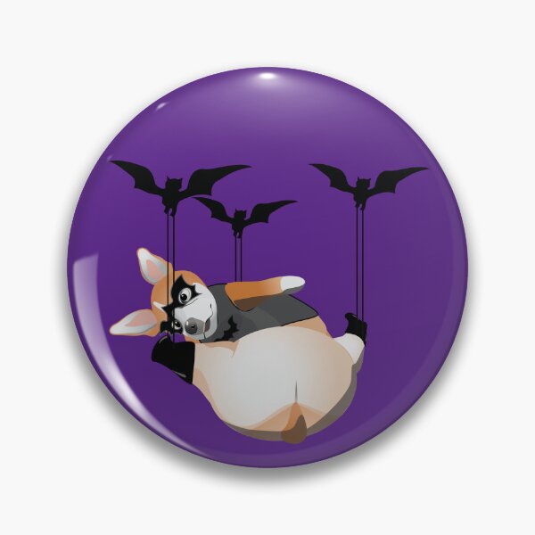Item preview, Corgi Batt Halloween designed and sold by Kanom-Tom.