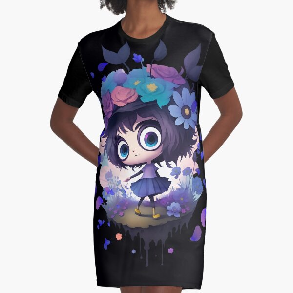 Emo Flower Girl Dress