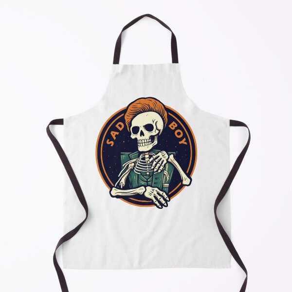 Item preview, Vintage Skeleton Sad Boy designed and sold by PaTToStudio.