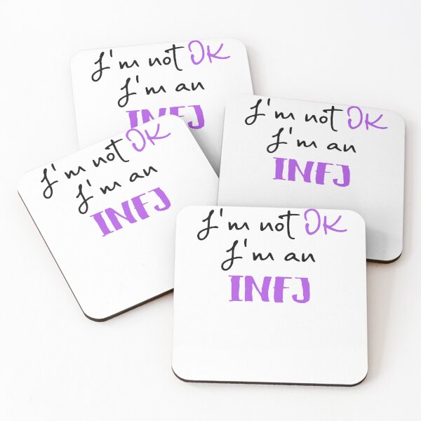 Item preview, I'm not OK I'm an INFJ MBTI designed and sold by morningvalley.