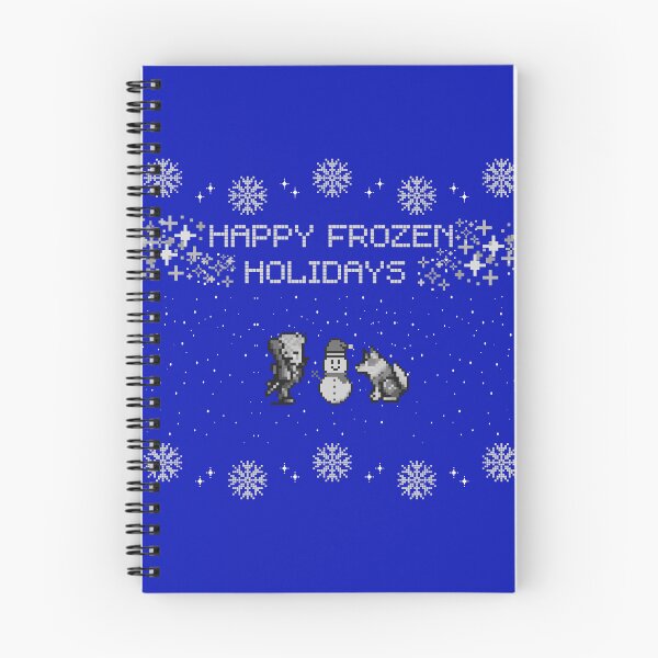 Item preview, happy frozen holidays  designed and sold by Rienkaru.