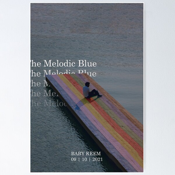 Item preview, THE MELODIC BLUE, Baby Keem poster wall decoration designed and sold by PosterDecals.
