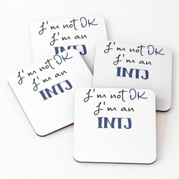 Item preview, I'm not OK I'm an INTJ MBTI designed and sold by morningvalley.