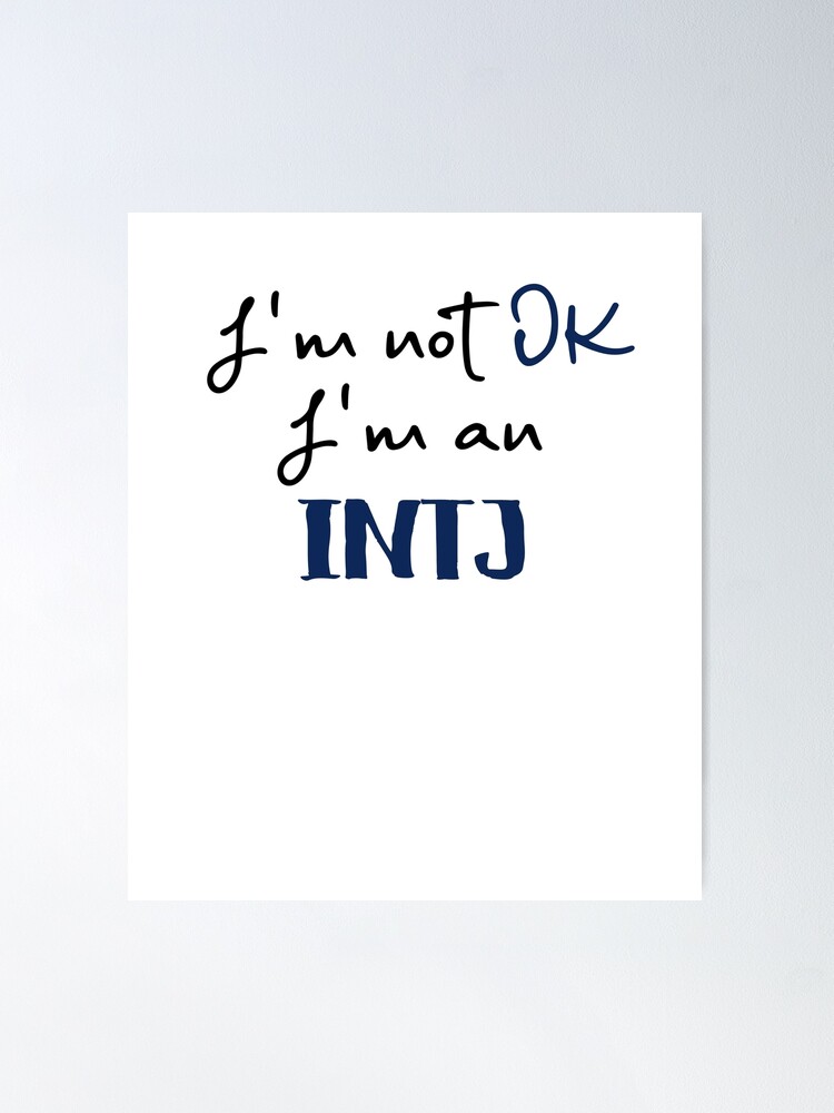 INTJ Definition Poster by THE MBTI Type