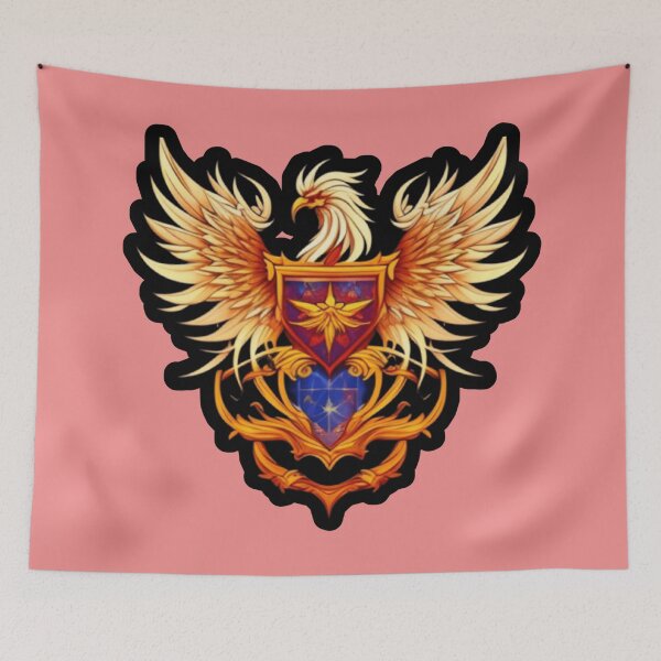 Item preview, Phoenix crest  designed and sold by Roxburylane.