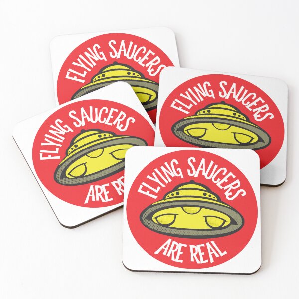 Item preview, Flying Saucers Are Real designed and sold by SorryFrog.