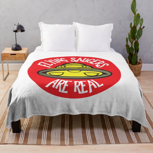 Item preview, Flying Saucers Are Real designed and sold by SorryFrog.