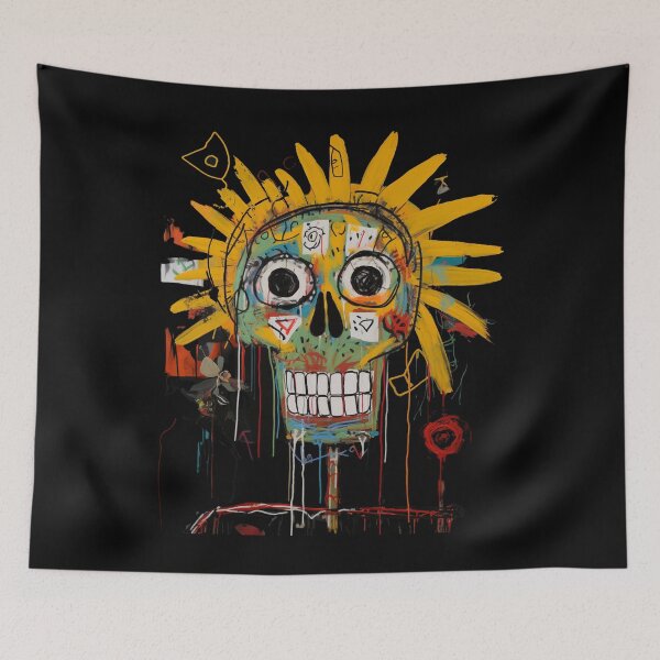 Item preview, Halloween Crazy Skull - Bruce designed and sold by MarcinCollie.