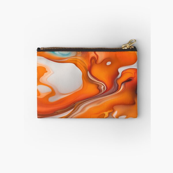 Item preview,  Translucent Burnt Orange & White Abstract designed and sold by I-A-Troy.
