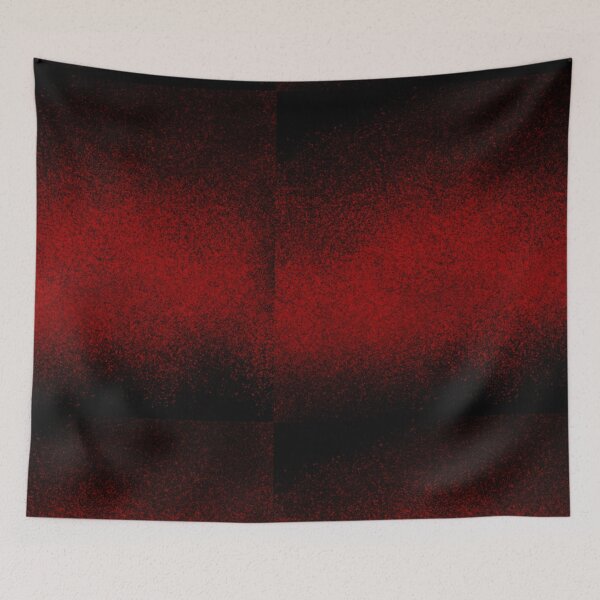 Item preview, Red pointillism abstract, dot day designed and sold by mwebba2005.