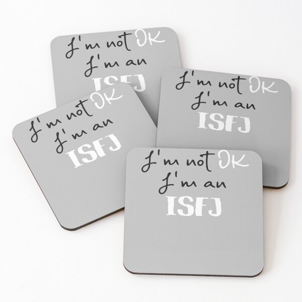 Item preview, I'm not OK I'm an ISFJ MBTI designed and sold by morningvalley.