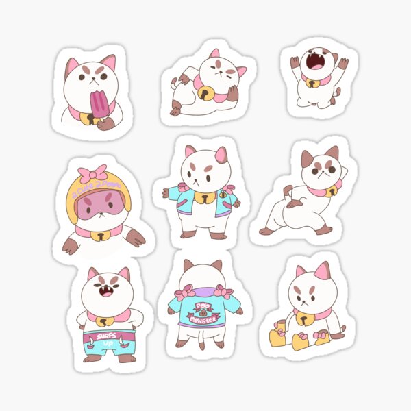 Puppycat stickers Sticker