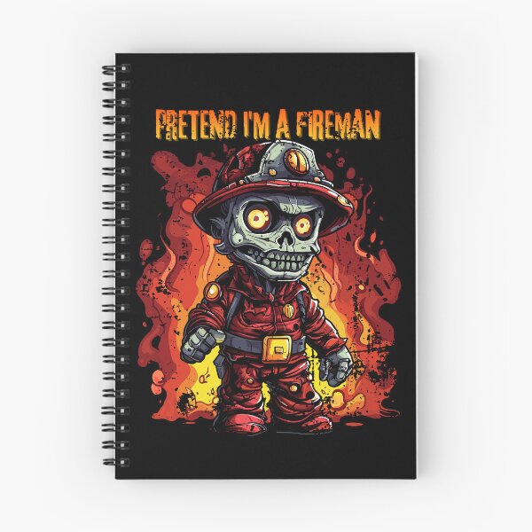 Item preview, Pretend I am a Fireman Zombie Halloween costume designed and sold by SFIPS.
