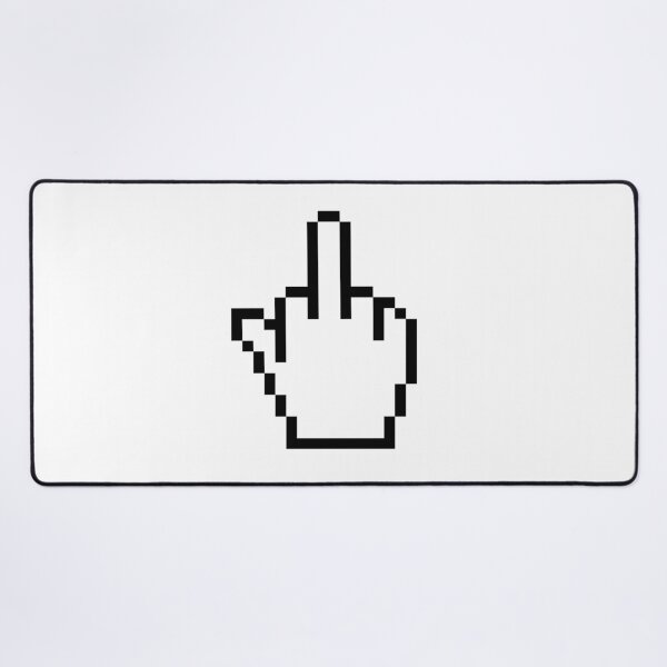 Item preview, Middle finger pixel art designed and sold by Momoringalingg.