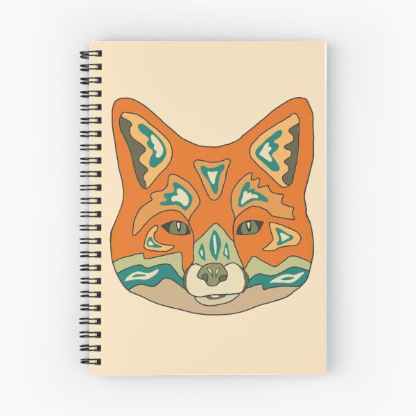 Item preview, Boho Colorful Fox  designed and sold by CreepingWillow.
