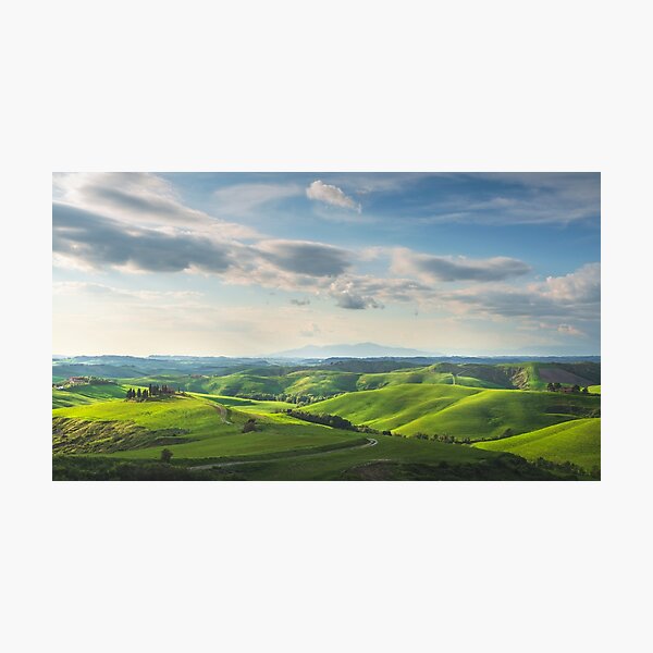 Item preview, Wonderful panoramic landscape in Tuscany designed and sold by Stefano Orazzini.