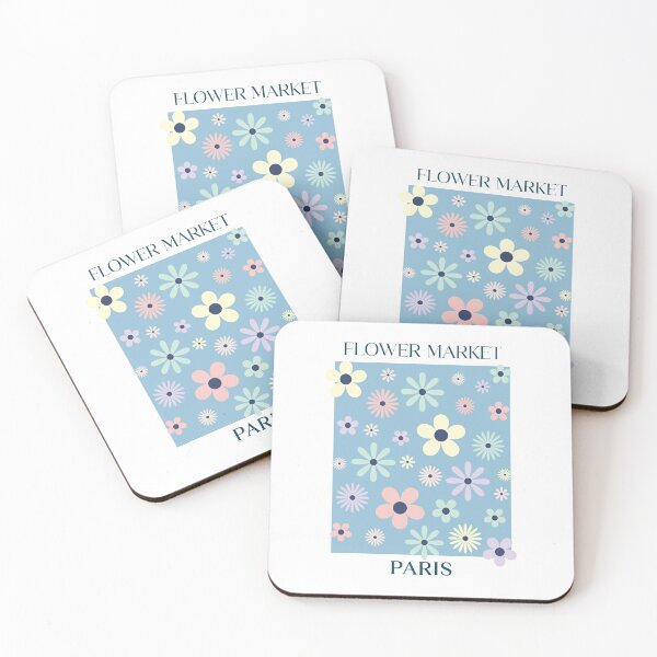Item preview, Flower market print, Paris, Posters aesthetic, Cute green flowers, Cottagecore decor, Retro Photographic Print designed and sold by ivaostrogonac.