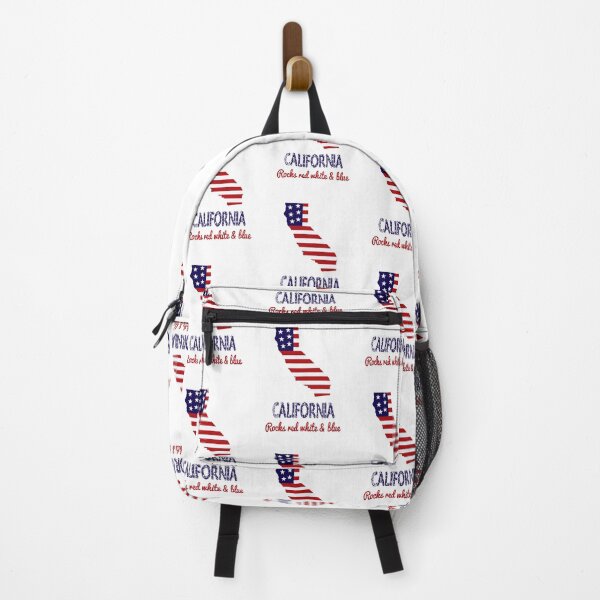 Item preview, California Rocks Red White & Blue designed and sold by raineOn.