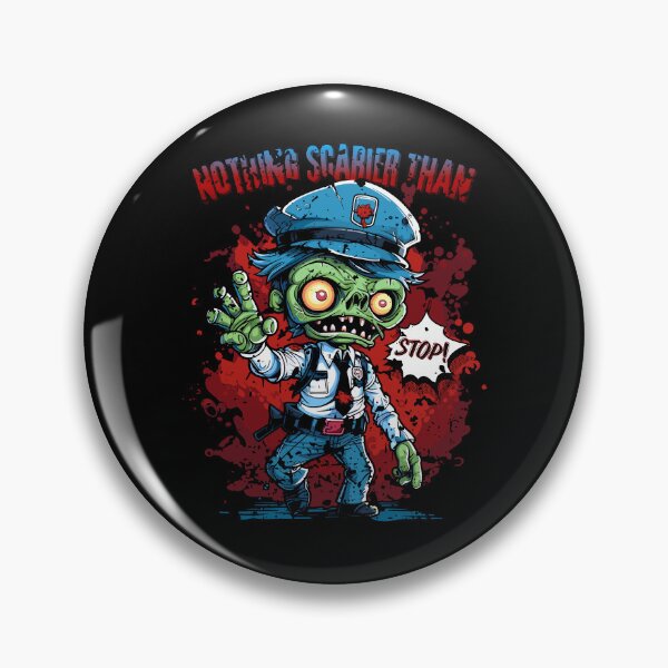 Item preview, Nothing scarier than Zombie Police Halloween costume designed and sold by SFIPS.