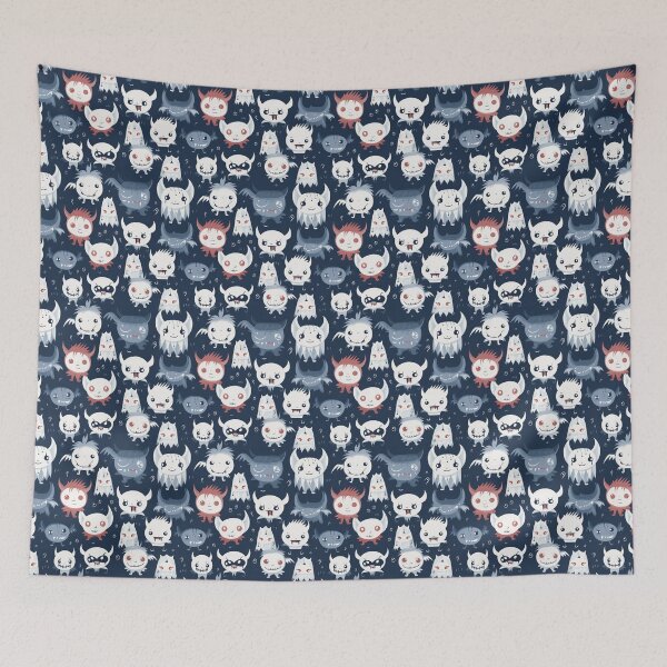 Item preview, Little Monsters Pattern designed and sold by BOYWANDER67.