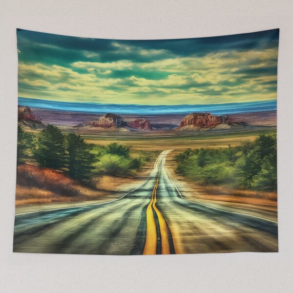 Item preview, Retro Roadside Marvel: Vintage Americana View 1 designed and sold by Calm Cat Studio.