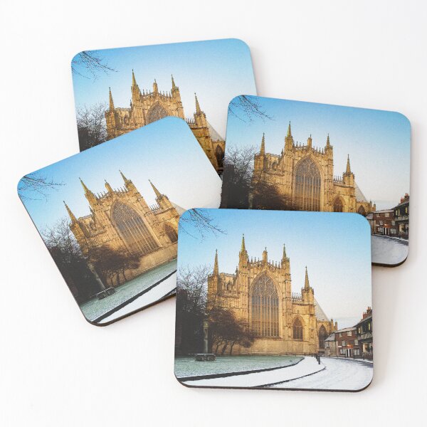 Item preview, York Minster East façade in snow designed and sold by bailey-cooper.