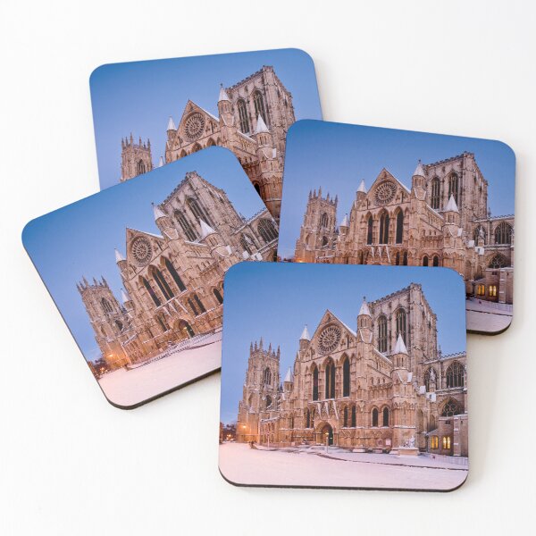 Item preview, York Minster early morning in the snow designed and sold by bailey-cooper.