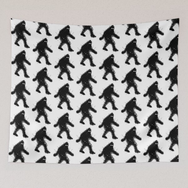 Item preview, Dark and Gritty Sketch Bigfoot Pattern designed and sold by Michael Stewart.