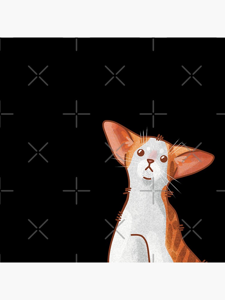 Thumbnail 2 of 2, Tote Bag, Red bicolor oriental cat- Gifts for Cat Lovers designed and sold by FelineEmporium.