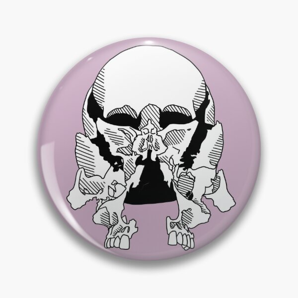 Item preview, Exploded Skull- 1 designed and sold by liminal-crypted.
