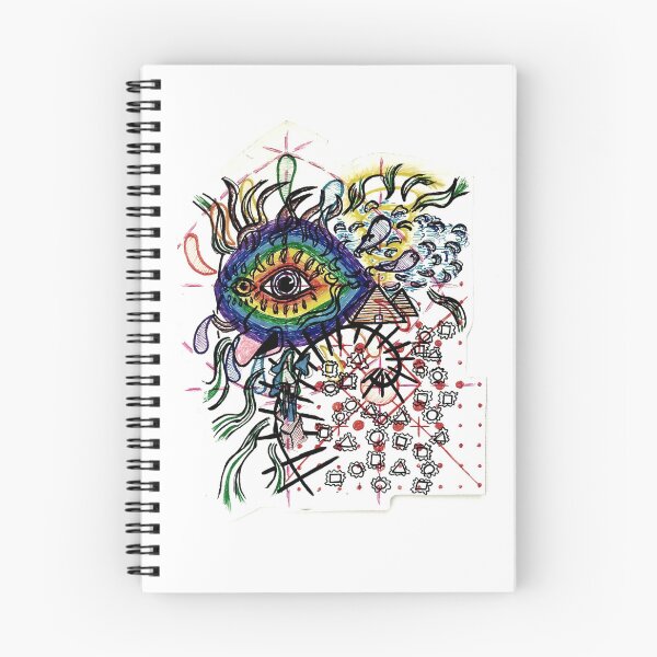 Item preview, Pyramid and eye abstraction designed and sold by Lucky Day Shop 777.